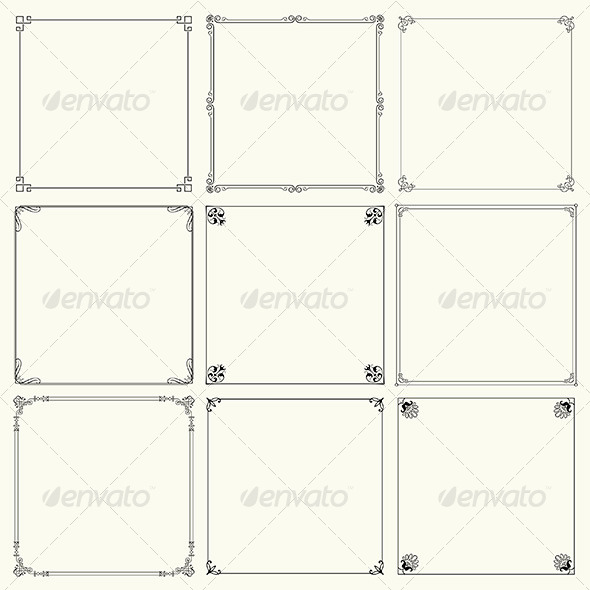 Decorative Frames - Patterns Decorative