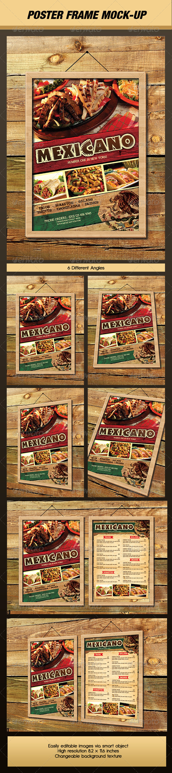 Poster / Picture Frame Mock-Up - Posters Print