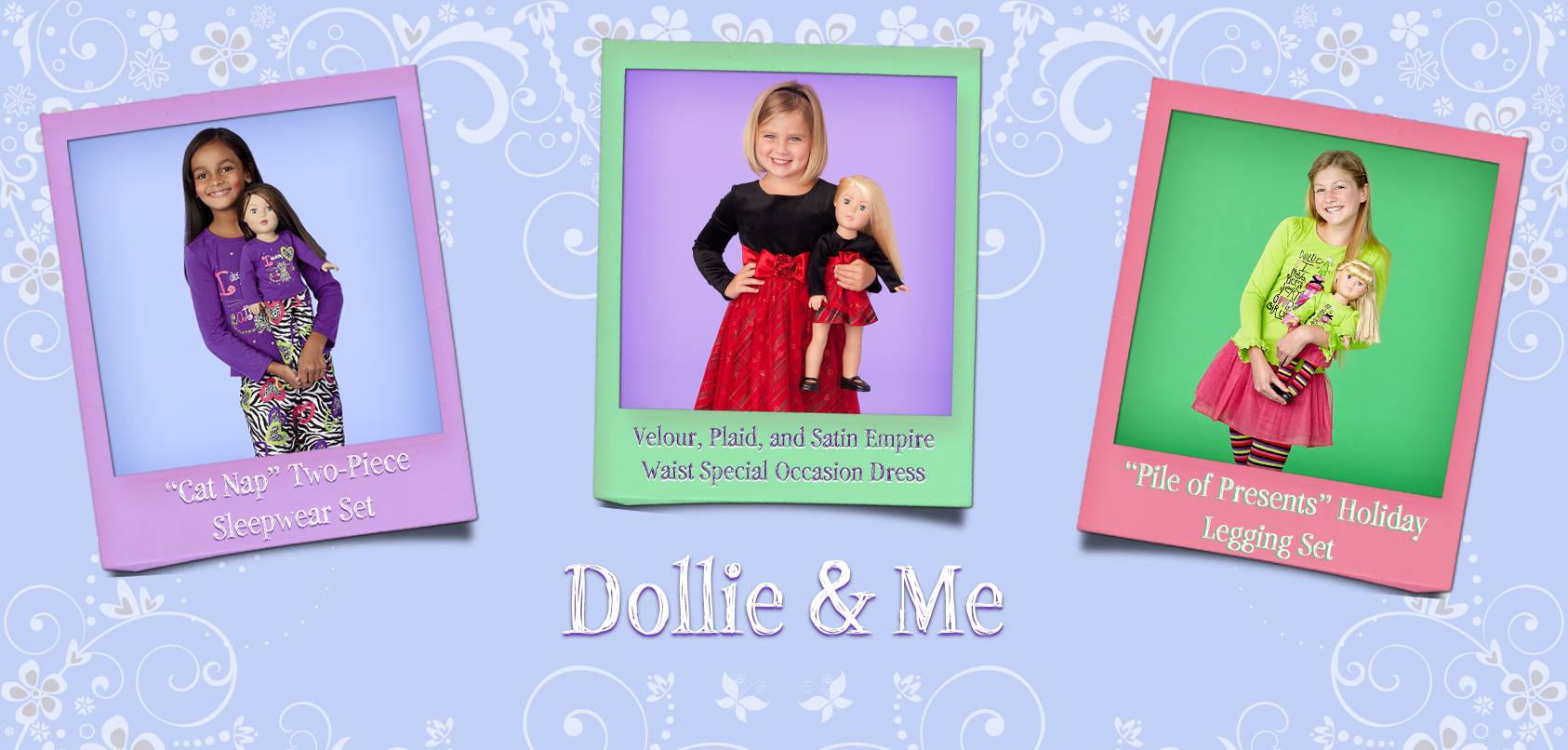Matching Girl and Doll Sleepwear, Dresses, and Leggings