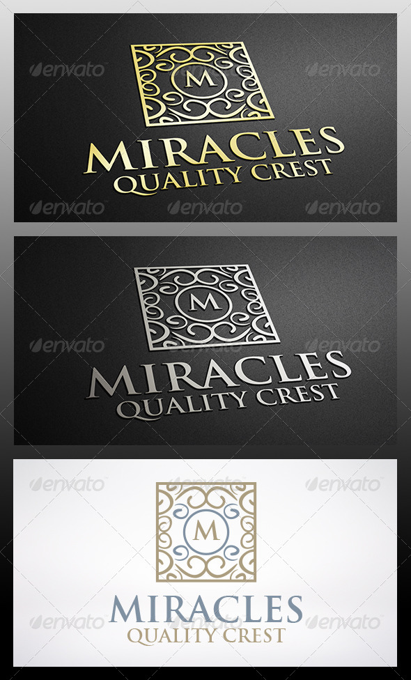 Miracle Crest Logo - Crests Logo Templates
