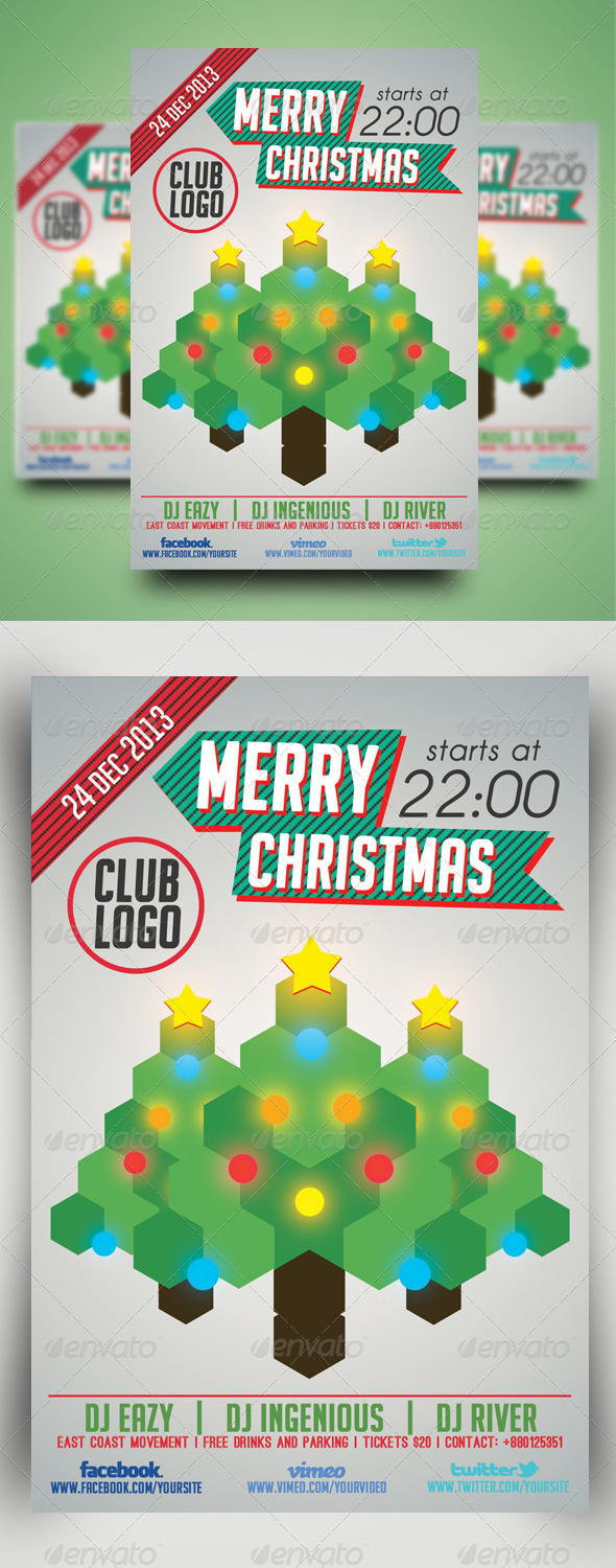 Minimal Flyer Vol.5 (Christmas) - Holidays Events