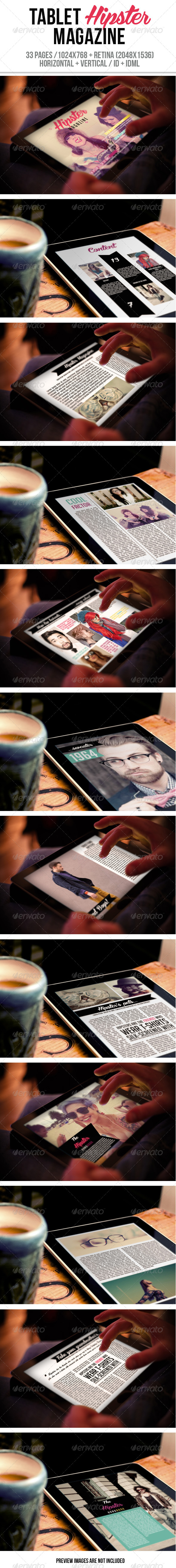 iPad & Tablet Hipster Magazine - Digital Magazines ePublishing