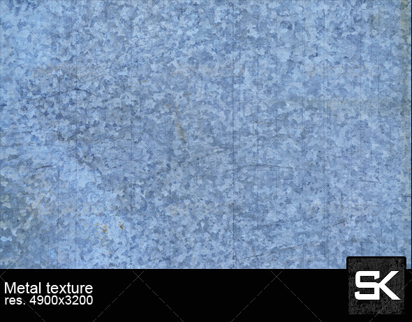 Old Sheet Of Galvanized Metal - Metal Textures