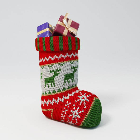Christmas Stockings - 3Docean 6260989
