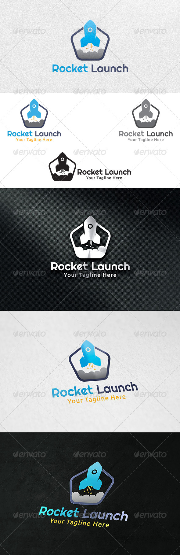 Rocket Studio - Logo Template - Symbols Logo Templates