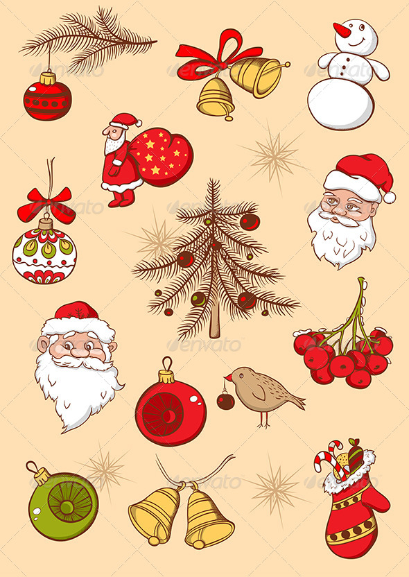 Christmas Icons - Christmas Seasons/Holidays