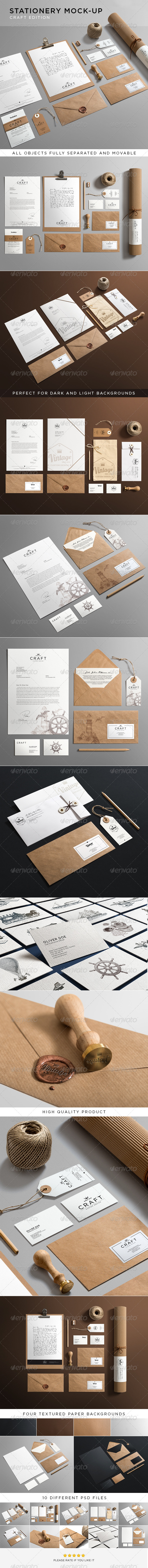 Stationery / Branding Mock-Up - Stationery Print