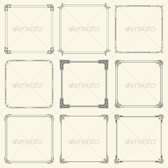 Decorative Frames - Patterns Decorative