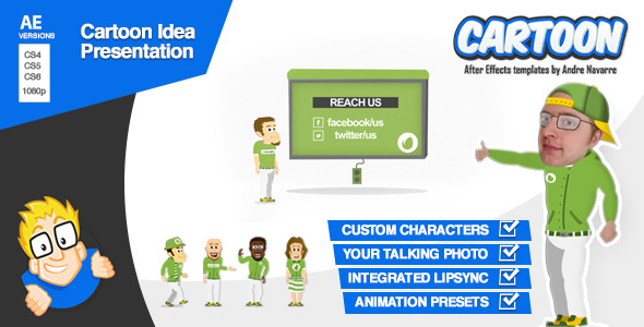 Cartoon Idea Presentation - VideoHive 772374