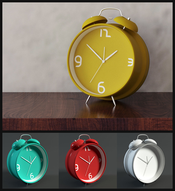 Alarm Clock - 3Docean 6284143