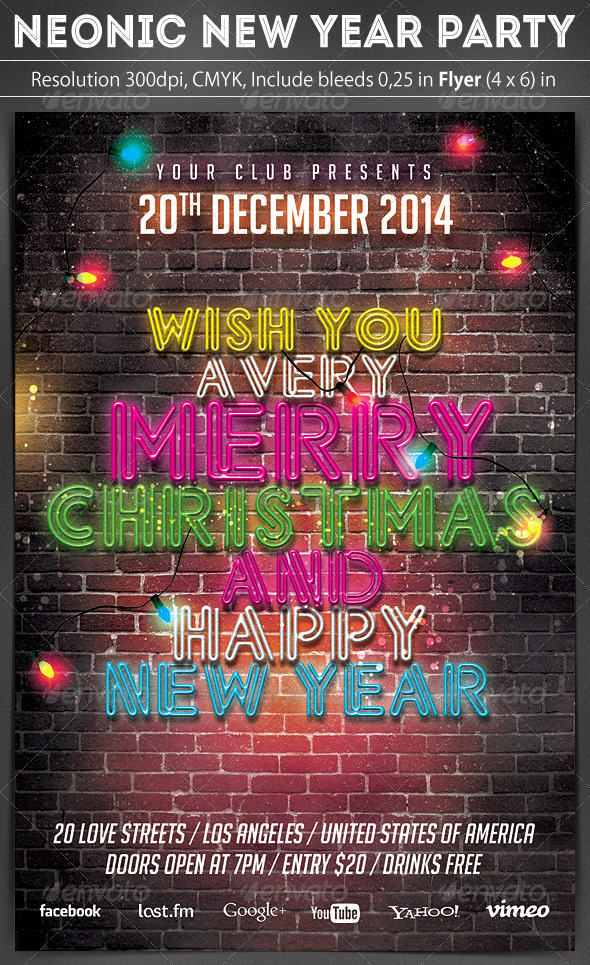 Neonic New Year Party - Clubs & Parties Events