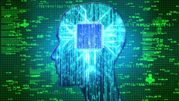 Ai Big Data Brain Chip Circuit Board Intelligent Information Transmission alt