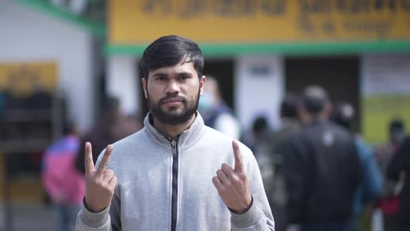 Indian Youth at Election of India