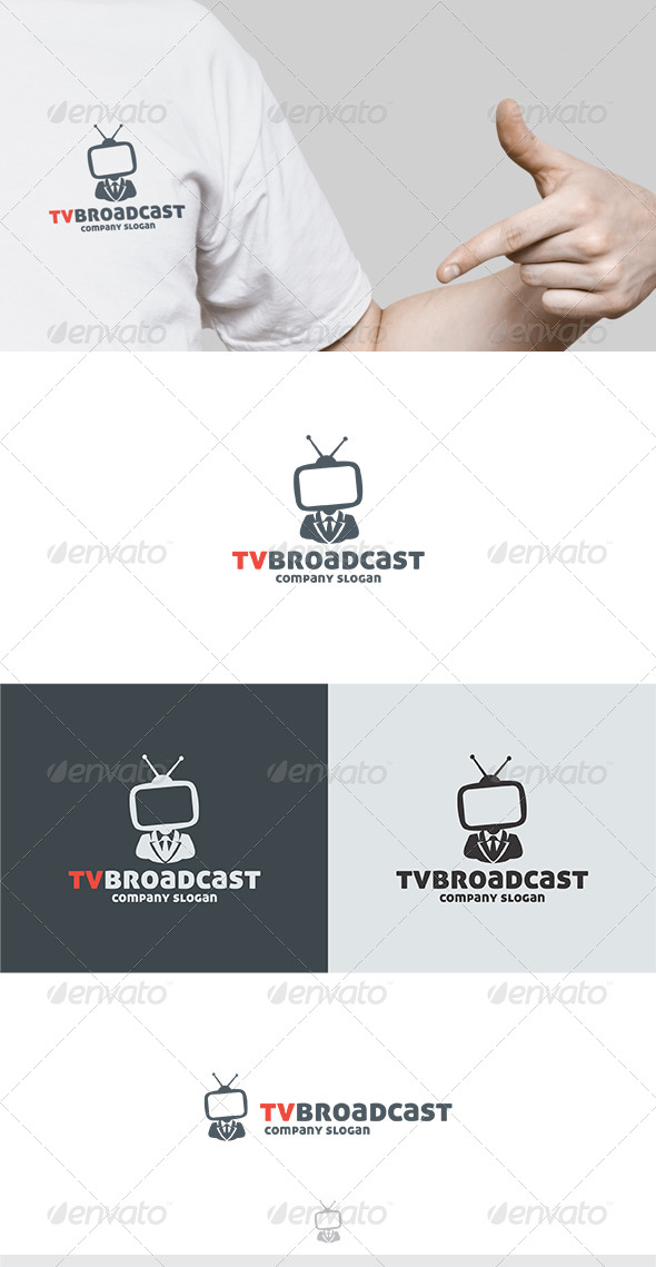 TV Broadcast Logo - Humans Logo Templates
