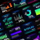 Glowing infographics - VideoHive Item for Sale
