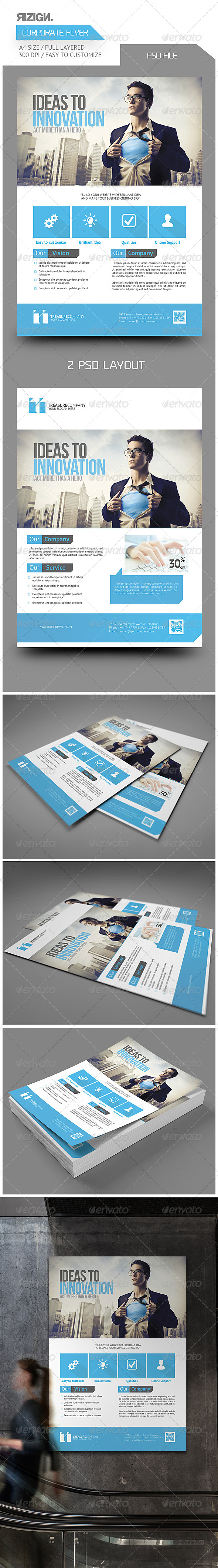 Multipurpose Corporate Flyer - Corporate Flyers
