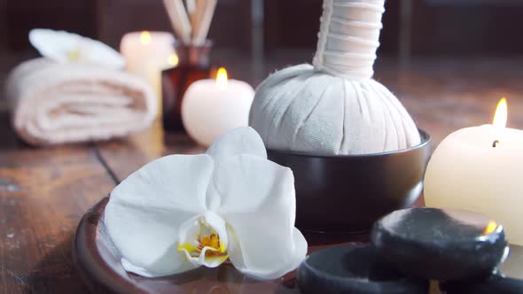 Spa background. Massage, oriental therapy, wellbeing and meditation concept. alt