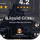 Liquid Glass Rating &amp; Reviews - VideoHive Item for Sale