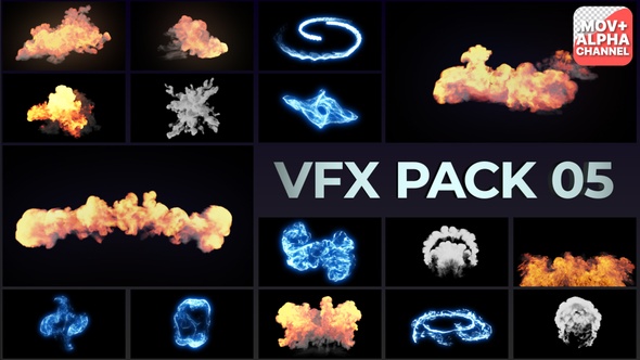 VFX Elements Pack 05 | Motion Graphics