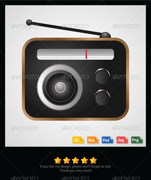 Old Radio - Retro Technology