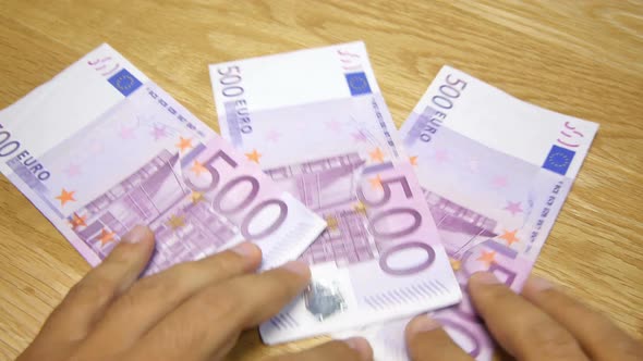 Euro Cash 500 € Notes