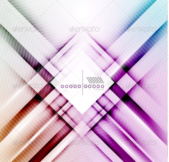 Blur Lines Geometric Shape Background - Backgrounds Decorative