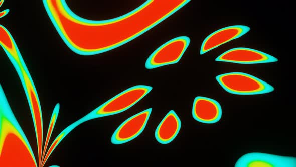 Flowing Abstract Background VJ Loop alt