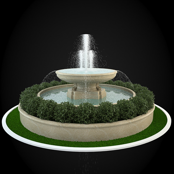 Fountain 044 - 3Docean 6303615