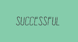 SUCCESSFUL UPLIFTING