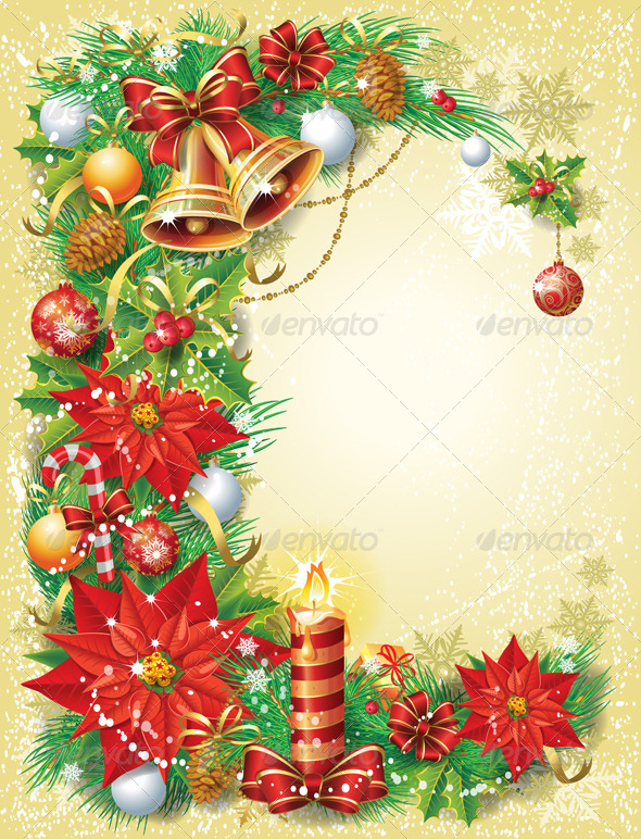Vintage Christmas Template - Christmas Seasons/Holidays