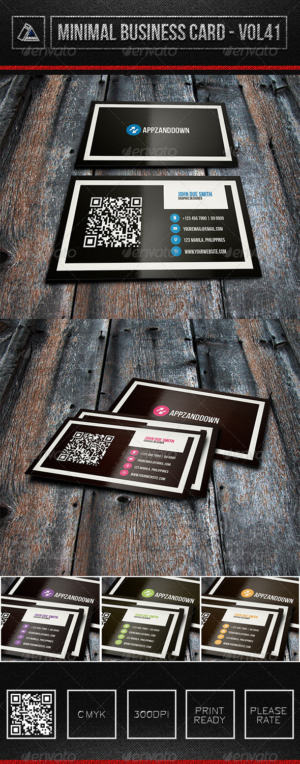 IntenseArtisan Business Card Vol.41 - Corporate Business Cards