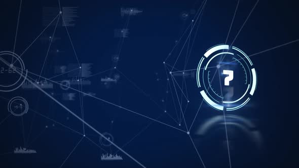 Countdown and network of connections alt