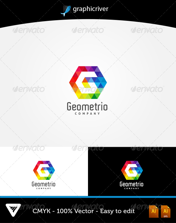 Geometrio Logo - Logo Templates