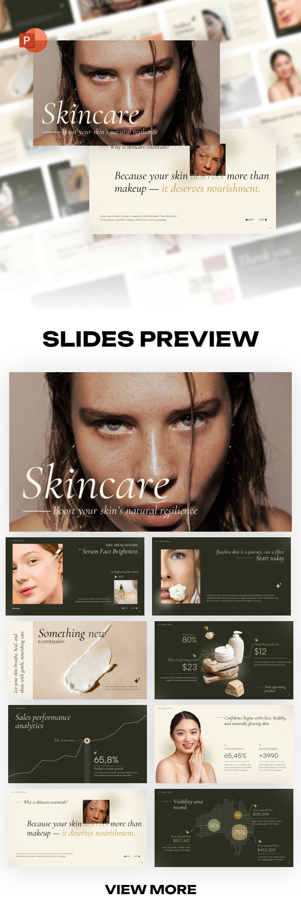 Beauty Skincare PowerPoint