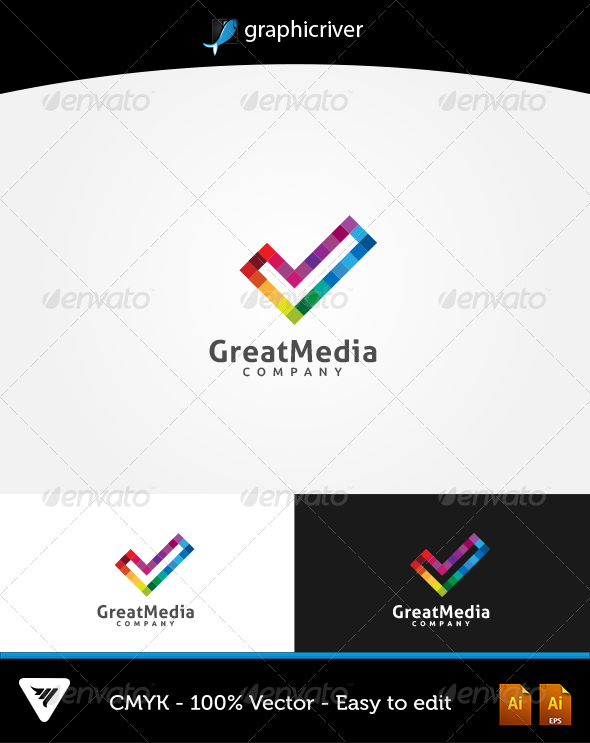 GreatMedia Logo - Logo Templates