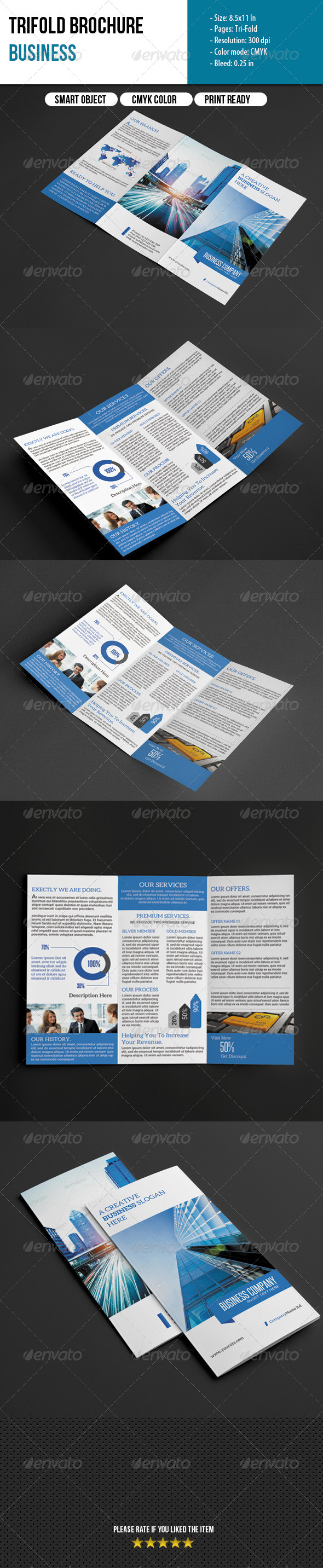 Trifold Brochure-Business - Corporate Brochures