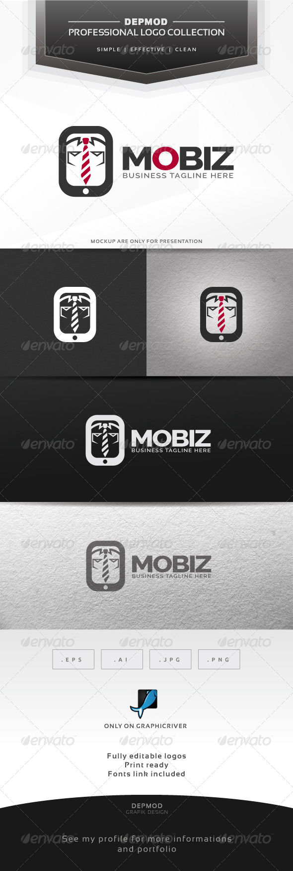Mobiz Logo - Symbols Logo Templates
