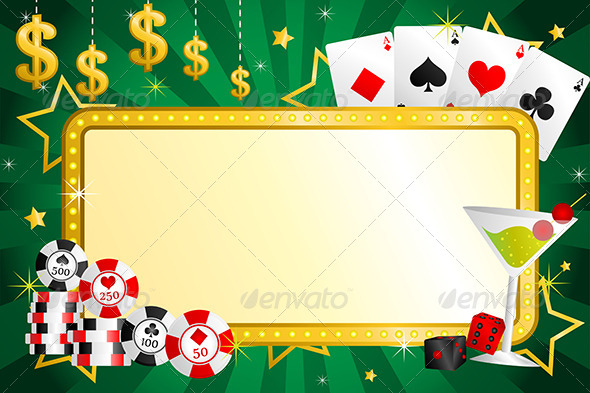 Gambling Background - Decorative Vectors