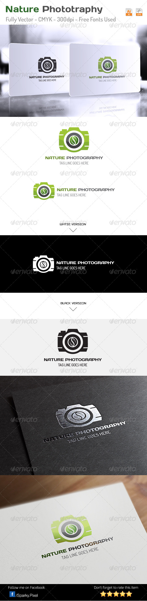 Nature Photography Logo - Symbols Logo Templates