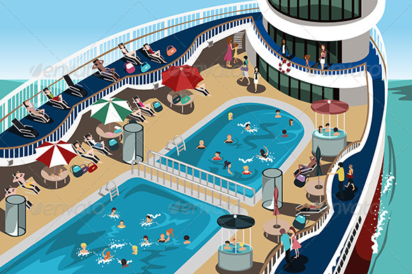 Cruise Vacation - Travel Conceptual