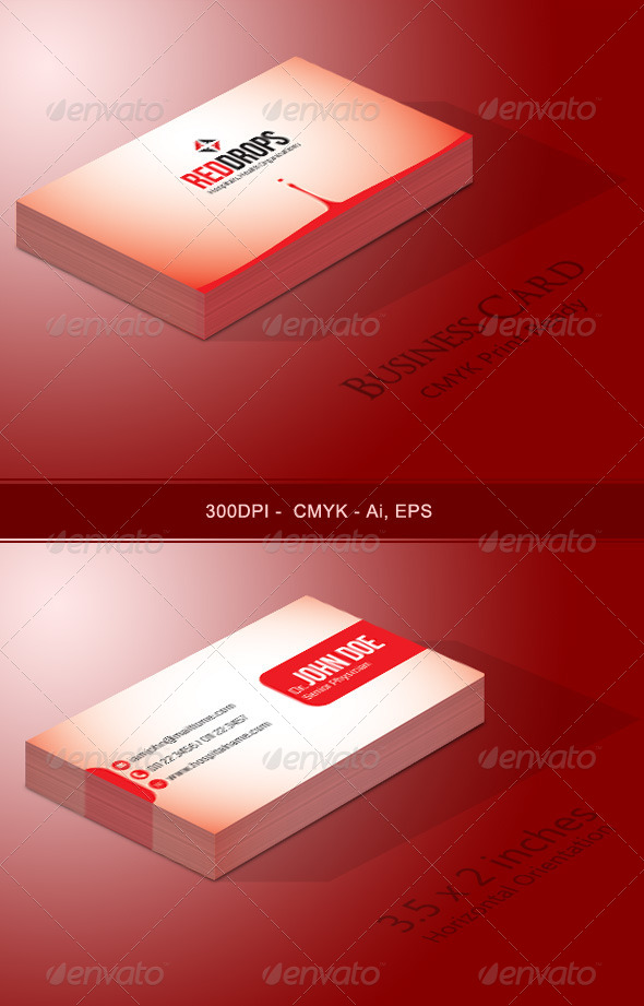 Medical Business Card - Industry Specific Business Cards