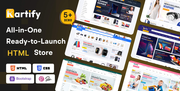 Kartify – Multipurpose eCommerce HTML Template