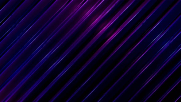 4K Loop Background of Moving Neon Lines