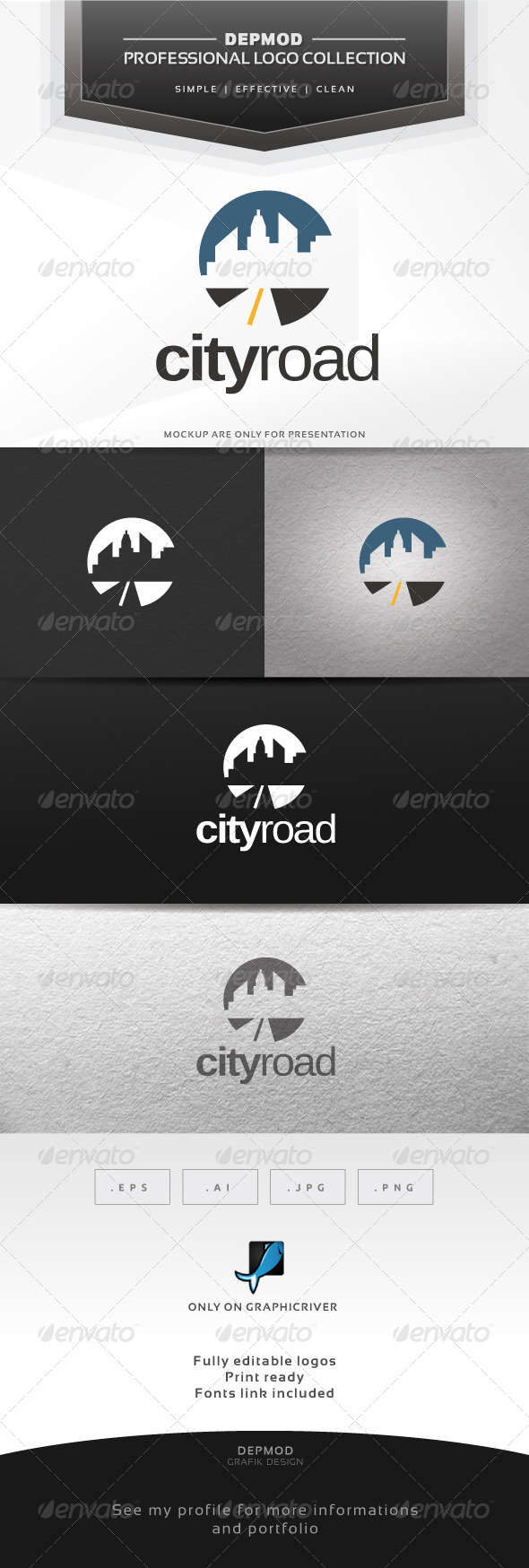 City Road Logo - Symbols Logo Templates