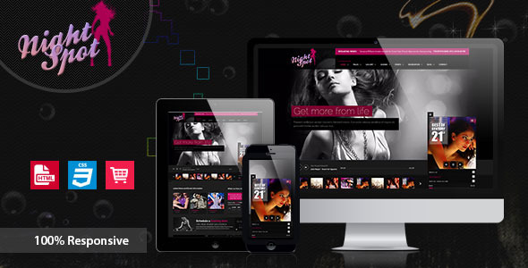 Night-Spot - Night Club Responsive HTML Template