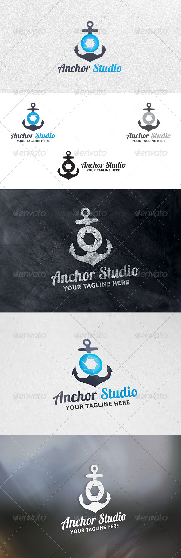 Anchor Studio - Logo Template - Symbols Logo Templates