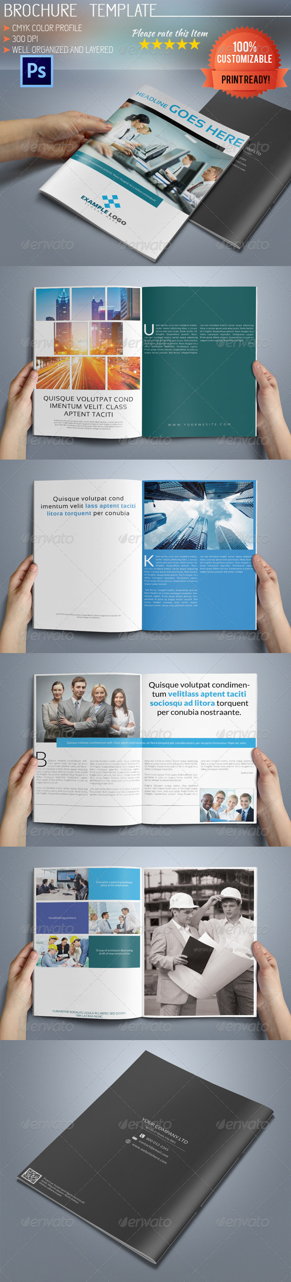 10 Pages Business Brochure - Corporate Brochures