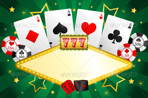 Gambling Background - Backgrounds Decorative