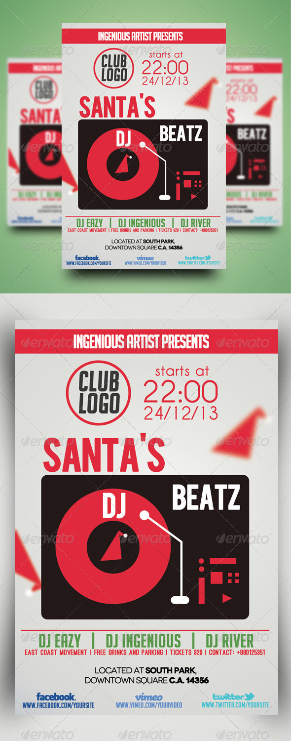 Minimal Flyer Vol.6 (Christmas) - Holidays Events