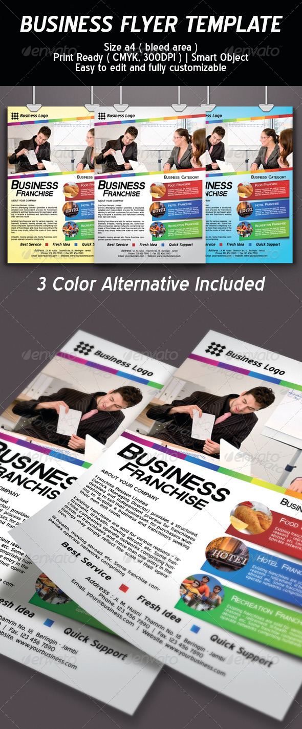Business Flyer Template Psd - Corporate Flyers